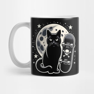 Skateboard cat Mug